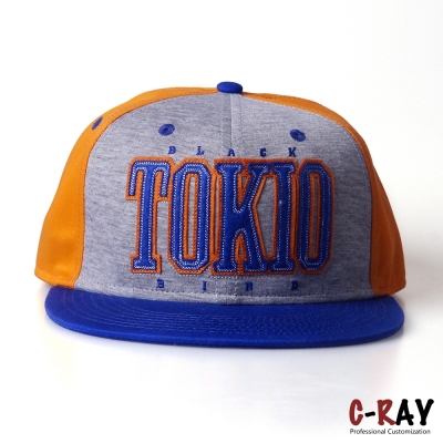 Custom High Quality OEM Mixed Color Embroidery Snapback Cap Hat