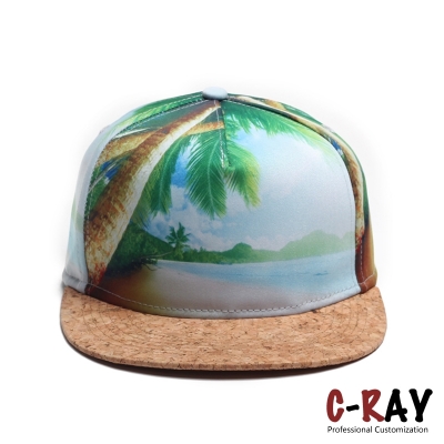 breathable polyester 5 panels snapback cap with woven patch