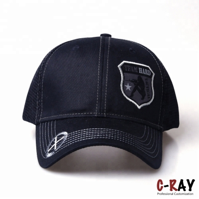 New style 6 panel embroidery logo trucker hats