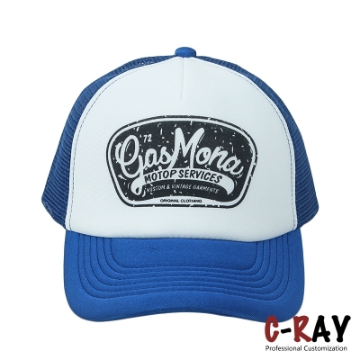 Custom design printed baseball cap trucker mesh hats