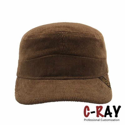 Cotton corduroy Custom Blank Military Army Hat
