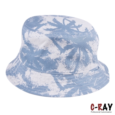 2019 new fashion reversible custom checkered plaid bucket hats