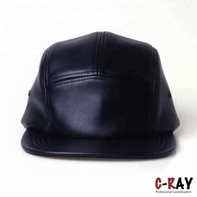 China manufacturer custom logo five panels hat, embroidery 5 panel cap